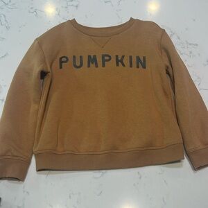 Little Co. by Lauren Conrad Pumpkin sweatshirt size 4T